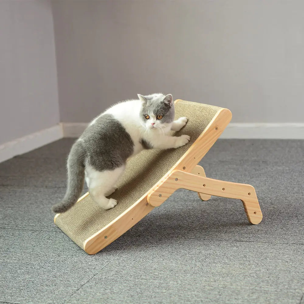 Rascador de Madera Para Gatos