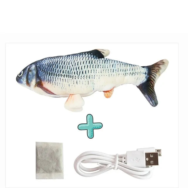 Juguete Eléctrico de Pescado Para Gatos