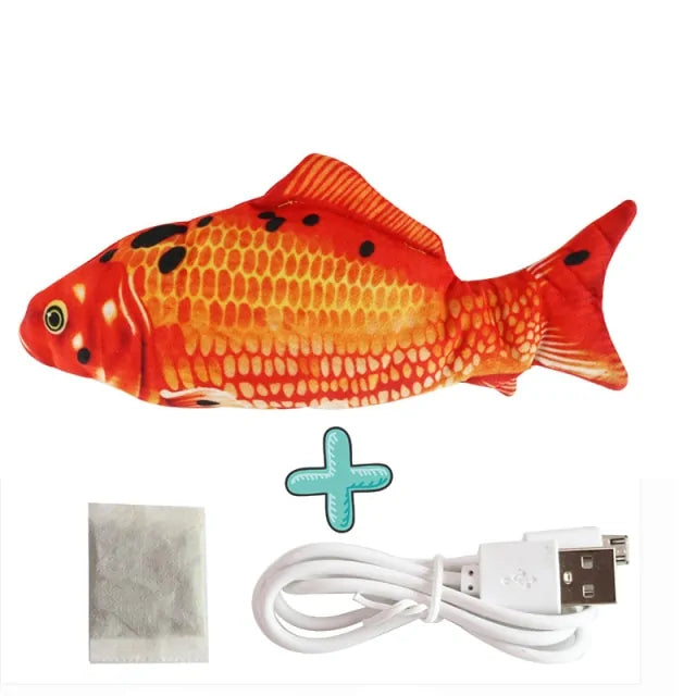 Juguete Eléctrico de Pescado Para Gatos