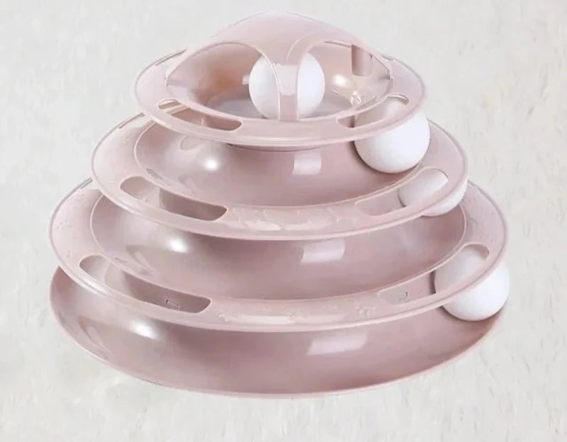 Plataforma Giratoria Interactiva Para Gatos