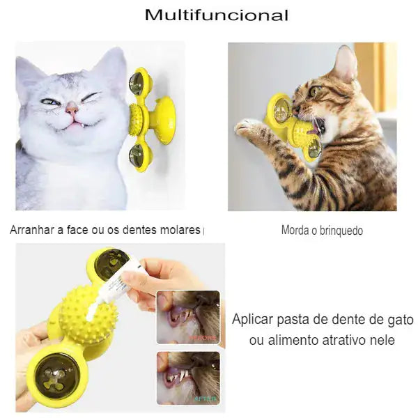 Juguete Interactivo Para Gatos Spinner Fun