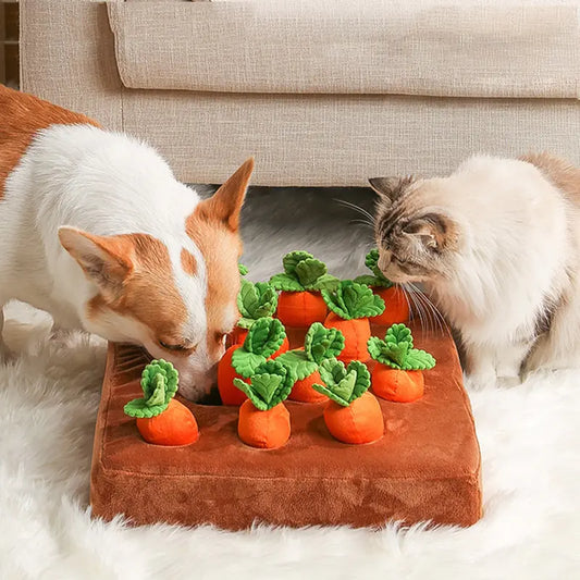 Pet Plush Interactive Food Toys