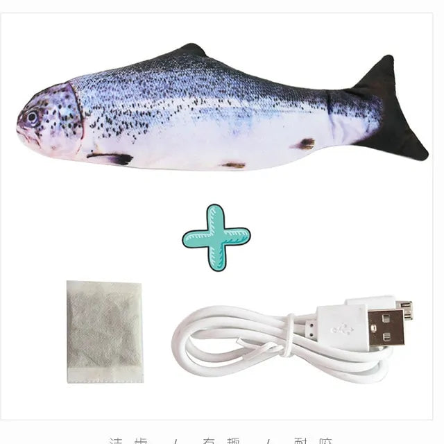 Juguete Eléctrico de Pescado Para Gatos