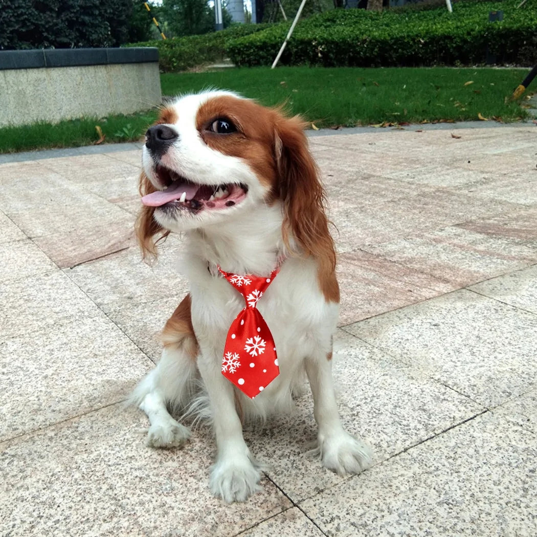 Corbata Navideña Para Mascotas