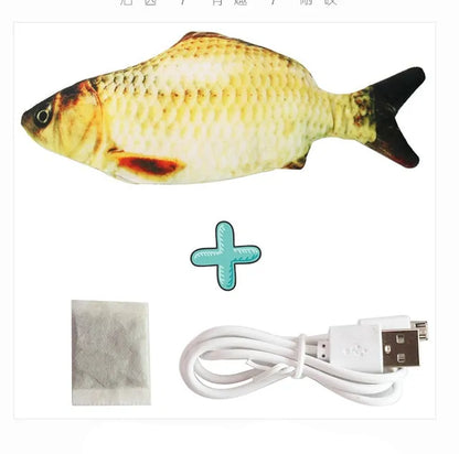 Juguete Eléctrico de Pescado Para Gatos