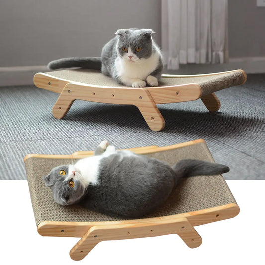 Rascador de Madera Para Gatos