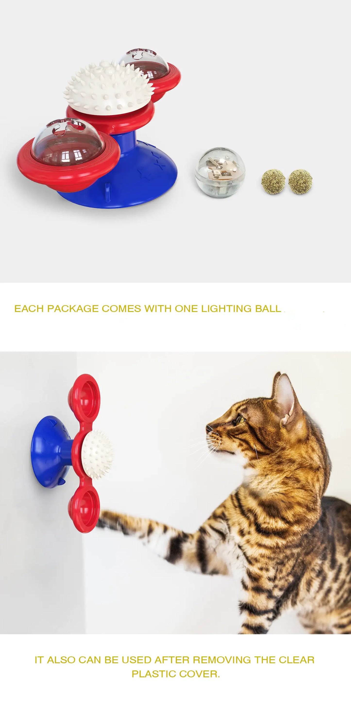 Juguete Interactivo Para Gatos Spinner Fun